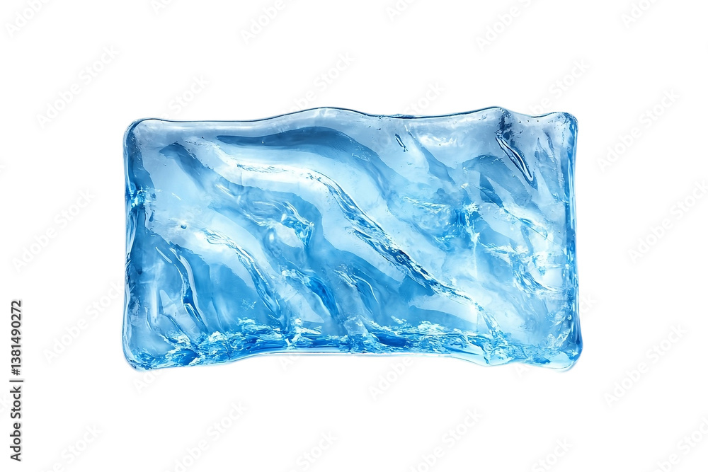 Reusable cooling gel pack for instant relief isolated on png or transparent or white backgroud. Reusable cooling gel pack for instant relief isolated on png or transparent or white backgroud.