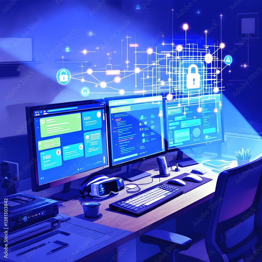 Fototapeta premium Internet 