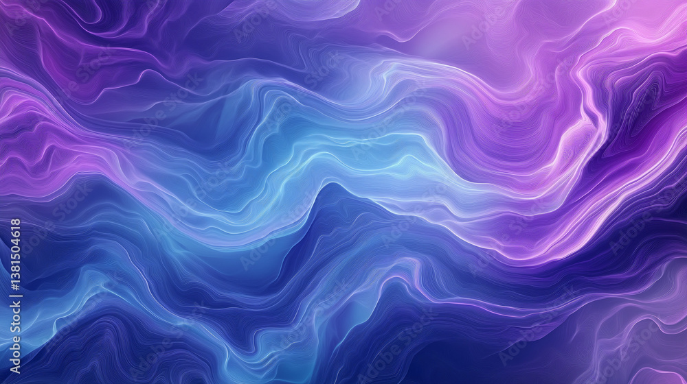 astarte.ai: Mystic Currents | Abstract Topographic Flow in Violet and Teal astarte.ai: Mystic Currents | Abstract Topographic Flow in Violet and Teal