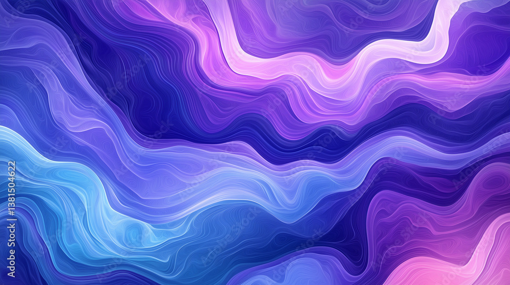 astarte.ai: Mystic Currents | Abstract Topographic Flow in Violet and Teal astarte.ai: Mystic Currents | Abstract Topographic Flow in Violet and Teal