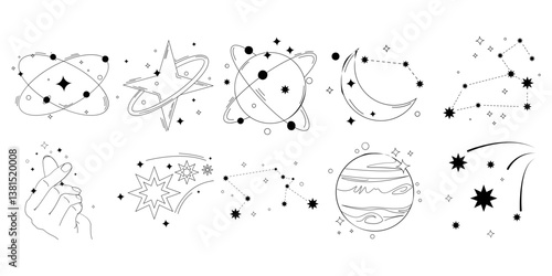 Minimalist Cosmic Line Set