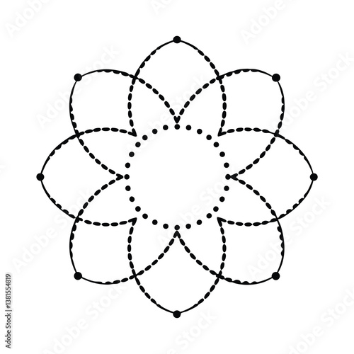 Wallpaper Mural mandala vector illustration Torontodigital.ca