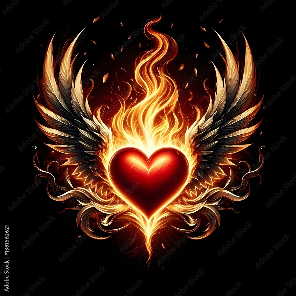 heart on fire heart on fire