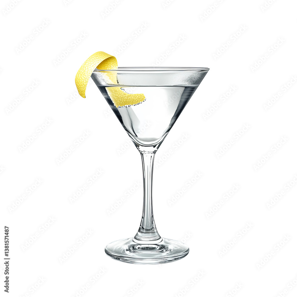 refreshing martini with lemon and olive, isolated on a white background
refreshing martini with lemon and olive, isolated on a white background