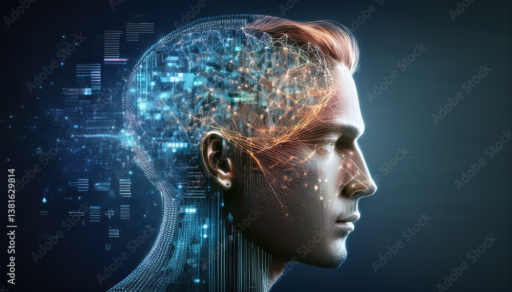 Obraz premium human brain anatomy