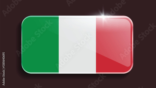 Free Download Square Italy Flag with Original color - GFXLoad