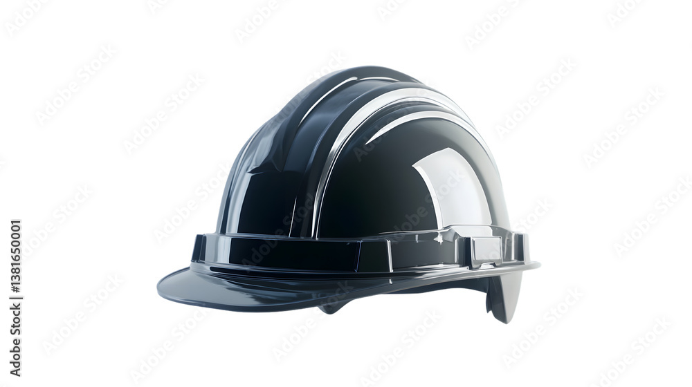 Fototapeta premium Protective Safety Helmet Essential Gear for Construction and Industrial Workplaces