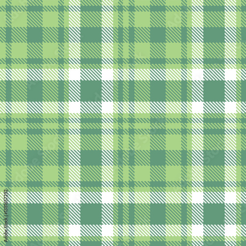 Dusky Feijoa Seamless Tartan with Dusky Dying Moss accents Fabric Design