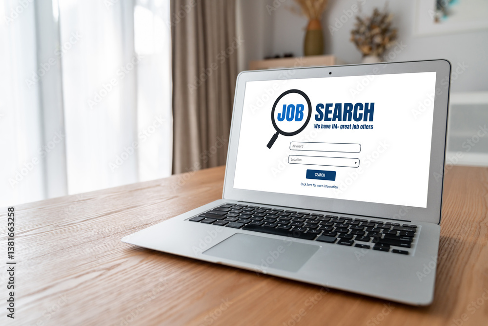 Online job search on modish website for worker to search for job opportunities on the recruitment internet network Online job search on modish website for worker to search for job opportunities on the recruitment internet network