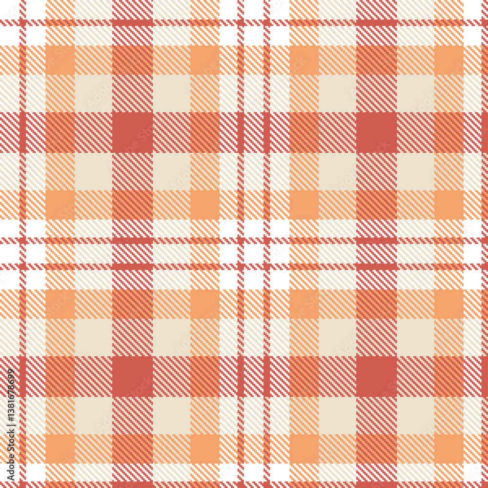 Plaid pattern seamless. Metallic White & Mellow Firebug Tartan Fabric Design. Plaid pattern seamless. Metallic White & Mellow Firebug Tartan Fabric Design.