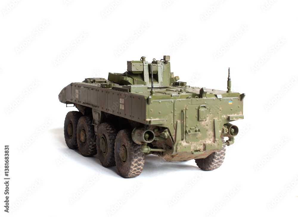 Scale model of old vehicle Scale model of old vehicle