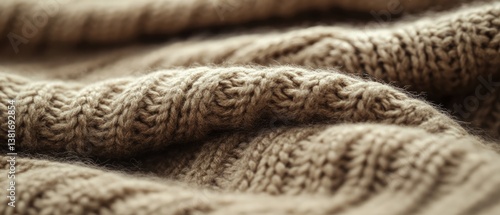 Obraz na płótnie Knitted eco-friendly cotton textile featuring a recycled label. w salonie