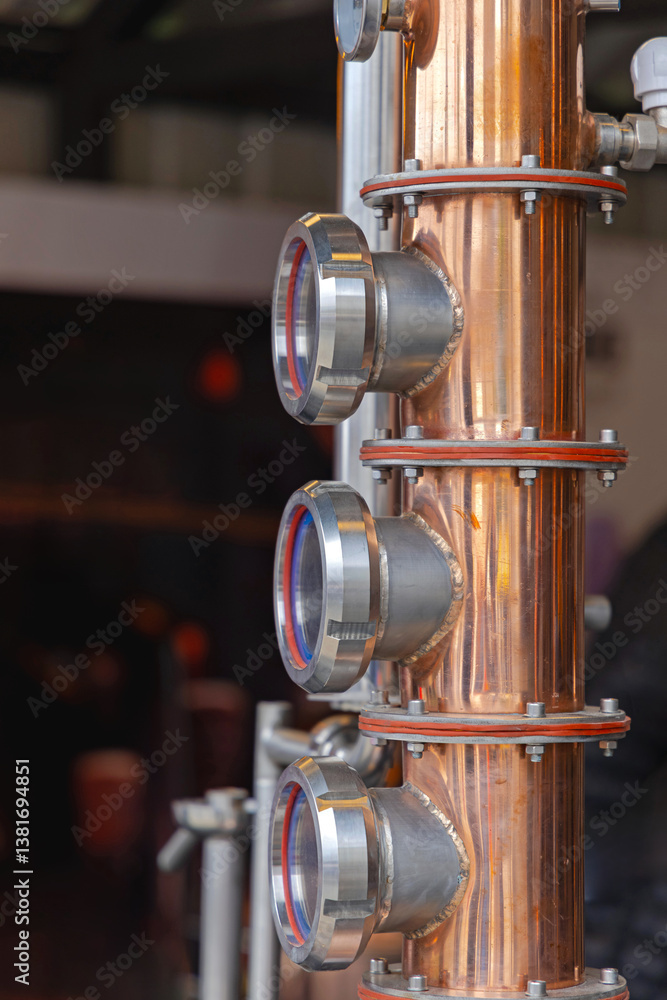 custom made wallpaper toronto digitalCopper Steel Column Vessel Brewery Equipment Alcohol Distillery