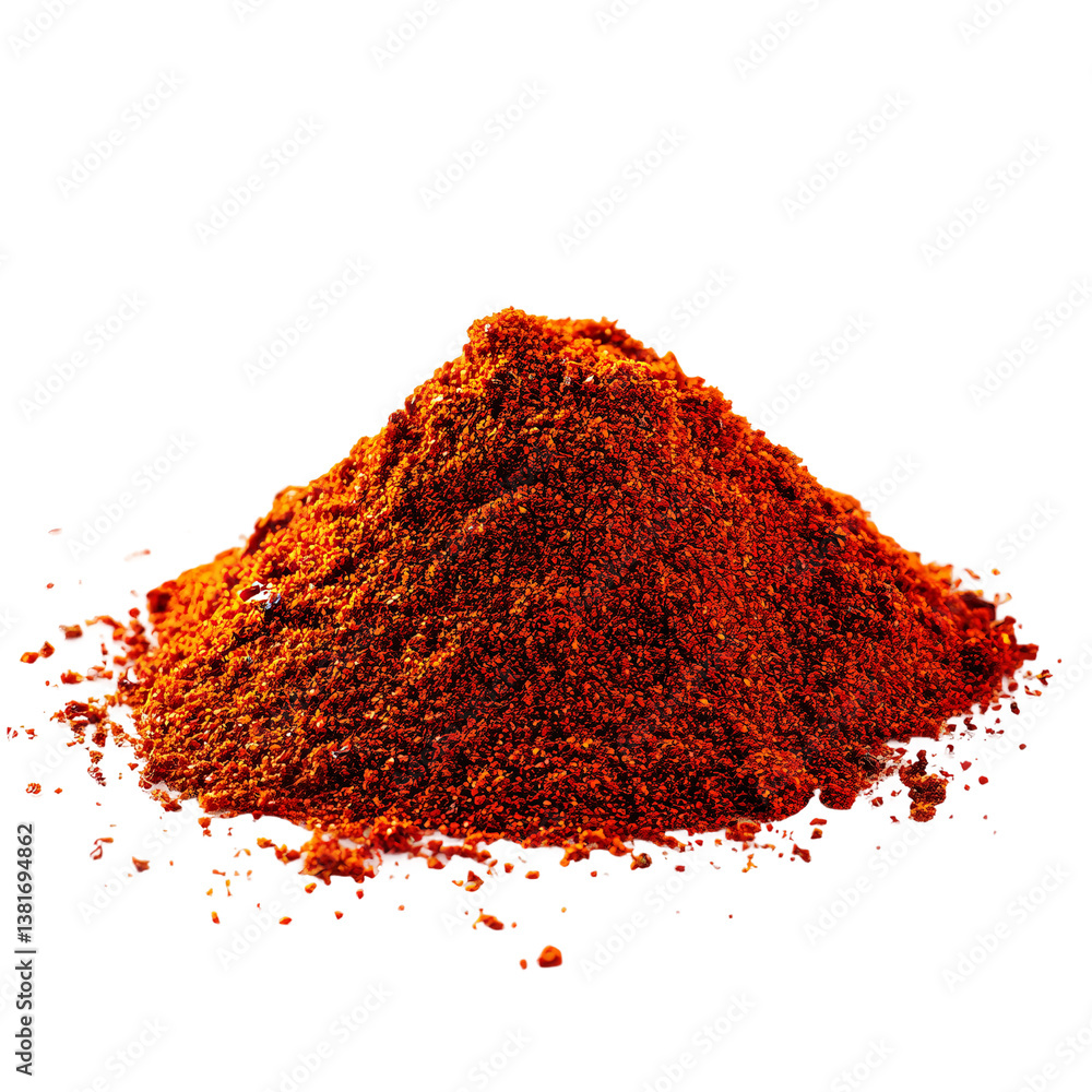 ground chili powder in a small bowl from side
ground chili powder in a small bowl from side