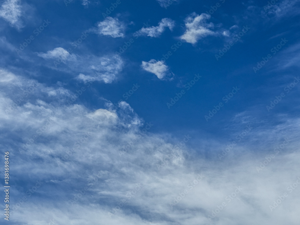 Fototapeta premium clouds over blue sky