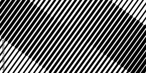 Monochrome geometric vector background. Abstract halftone illustration pattern. Vintage texture