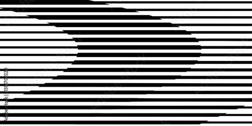 Monochrome geometric vector background. Abstract halftone illustration pattern. Vintage texture