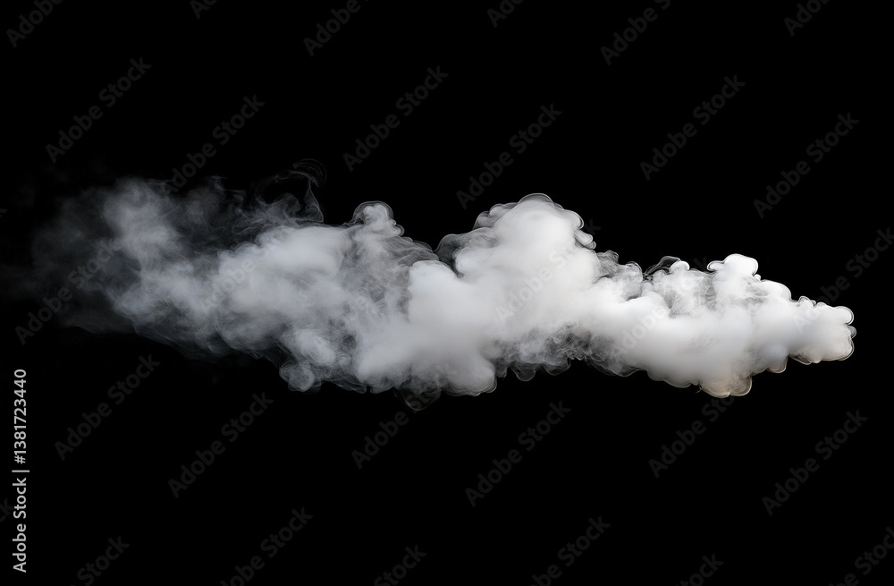 White smoke on a black background creating an abstract fog and mist texture White smoke on a black background creating an abstract fog and mist texture