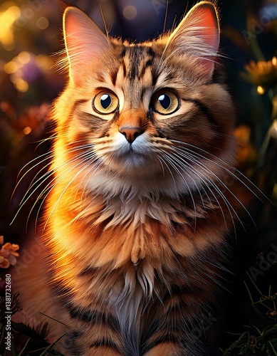 Cute Ordinary Cat