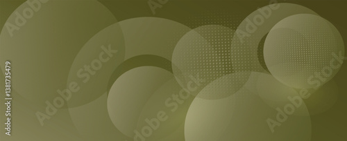 Abstract modern background with dynamic circle shapes and halftone dots. orange and pink gradient geometric shapes element. for booklet, banner, cover, poster, flyer, website, brochure. vector