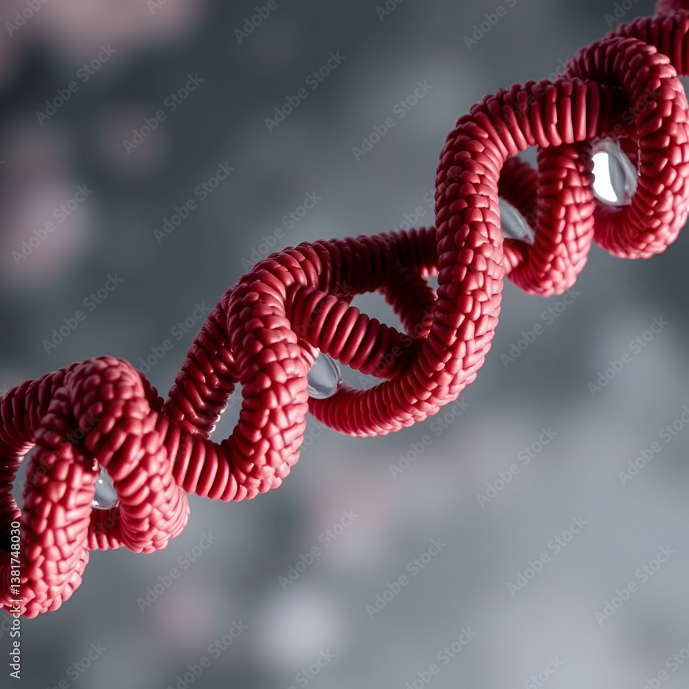 Contracted myofibril made up of myofilaments and proteins. Contracted myofibril made up of myofilaments and proteins.