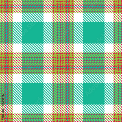 Elegant Seamless Tartan featuring Pastel Citrus and Neon Toreador Fabric Design