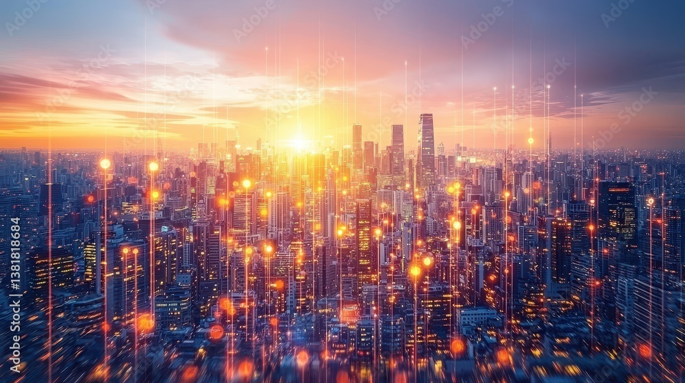 Futuristic remote teamwork success model in urban cityscape digital innovation modern environment optimistic viewpoint Futuristic remote teamwork success model in urban cityscape digital innovation modern environment optimistic viewpoint