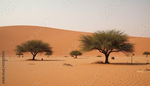 Wallpaper Mural oasis in the desert Torontodigital.ca