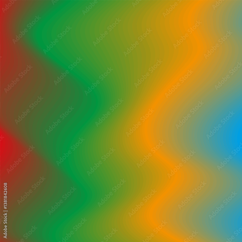 Abstract gradient background. Colorful wavy texture. Smooth flowing pattern. Modern digital backdrop.