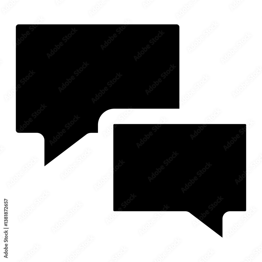 Chat Bubble Icon Element For Design Chat Bubble Icon Element For Design