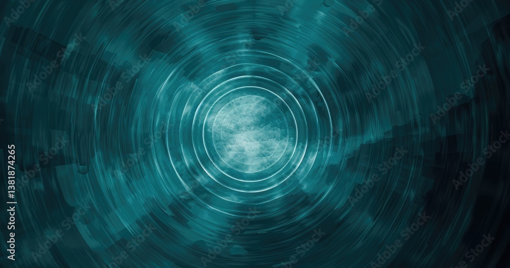 a background color of dark teal radial gradient look