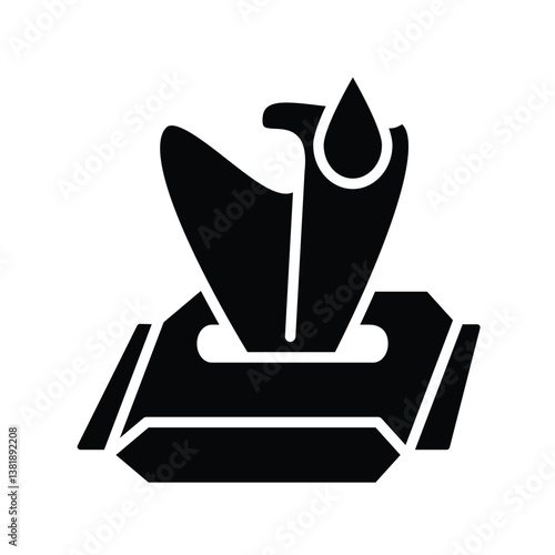 Tissue icon design template