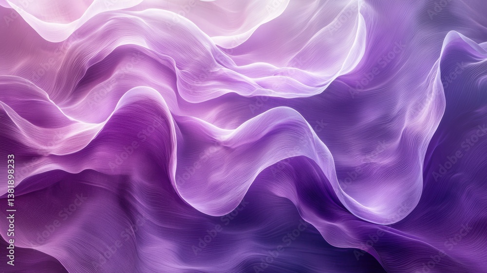 Abstract Purple and Lavender Swirling Fabric Texture Abstract Purple and Lavender Swirling Fabric Texture