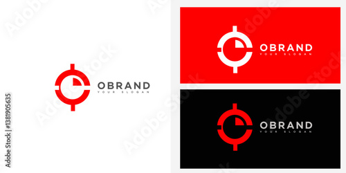 Modern Compass Logo Design for O Letter Logo Company 