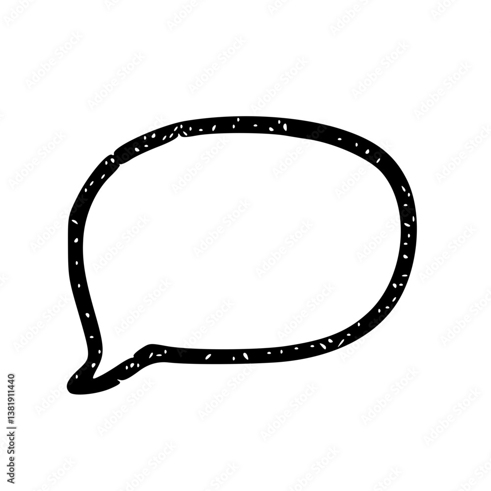 Hand Drawn Speech Bubbles Hand Drawn Speech Bubbles
