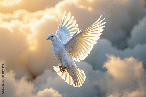 free flying white dove isolated symbol of peace concept paloma blanca volando libre aislado símbolo de la paz concepto colombe blanche volant librement, isolée, symbole de la paix kuş güvercin