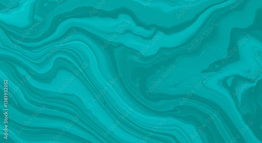 Liquid Teal Dreams AI Generated Liquid Teal Dreams AI Generated