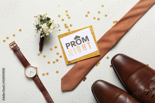 Paper sheet with text PROM ...