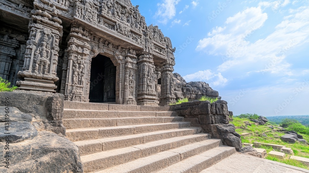 Intricate Ancient Temple Design Intricate Ancient Temple Design