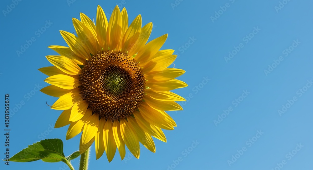 Golden Sunlit Sunflower Summer's Bright Embrace Azure Sky Sunflower Vibrant Sunflower Bloom Sunlit Majesty Reaching For The Sun AI Generated Golden Sunlit Sunflower Summer's Bright Embrace Azure Sky Sunflower Vibrant Sunflower Bloom Sunlit Majesty Reaching For The Sun AI Generated