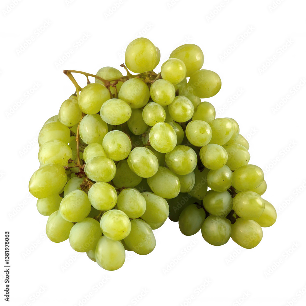 Fresh Grape Cluster for Food and Beverage Marketing Transparent Background Fresh Grape Cluster for Food and Beverage Marketing Transparent Background