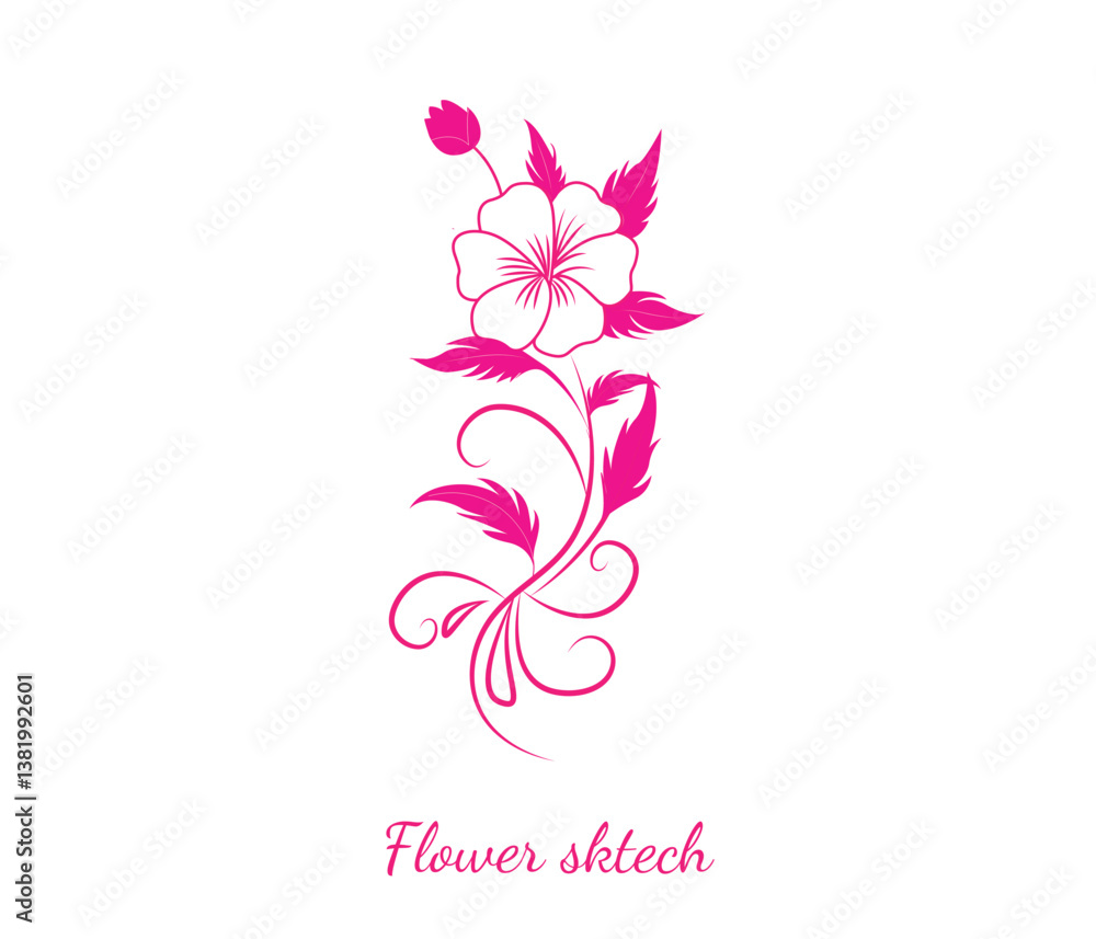 vector continuous line floral background with flowers in doodle style. hand drawn flower illustration
vector continuous line floral background with flowers in doodle style. hand drawn flower illustration