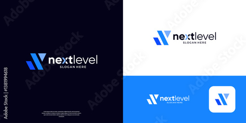 Letter S arrow up right logo.Geometric arrow shape with flat minimalist. Usable for business, start up and technology logos.