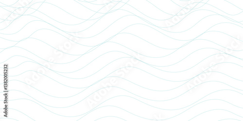 Wavy background. Hand drawn waves. Stripe texture with many lines.contour lines background. Topographic map contour background.
