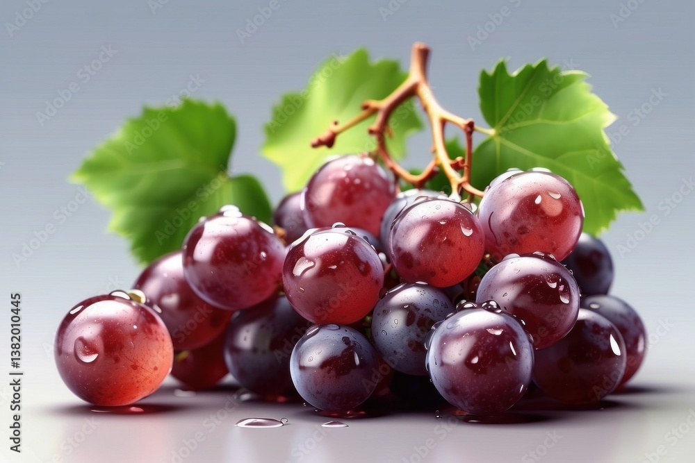 Fresh Grape Fruit Mockup - Transparent Background Fresh Grape Fruit Mockup - Transparent Background
