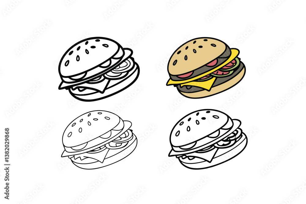 fast food icons fast food icons