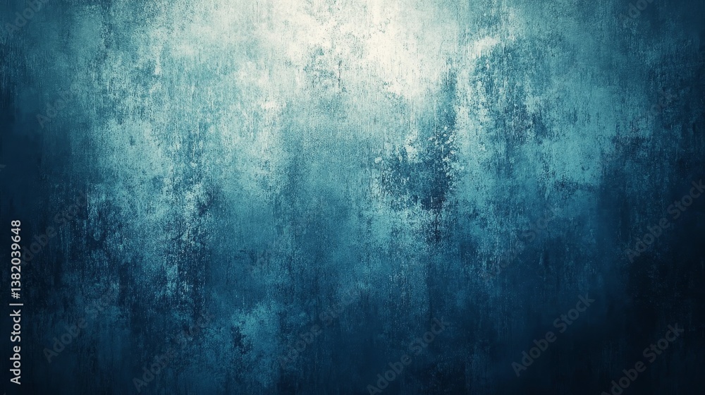 Obraz premium Abstract blue textured background with grunge and vintage appeal