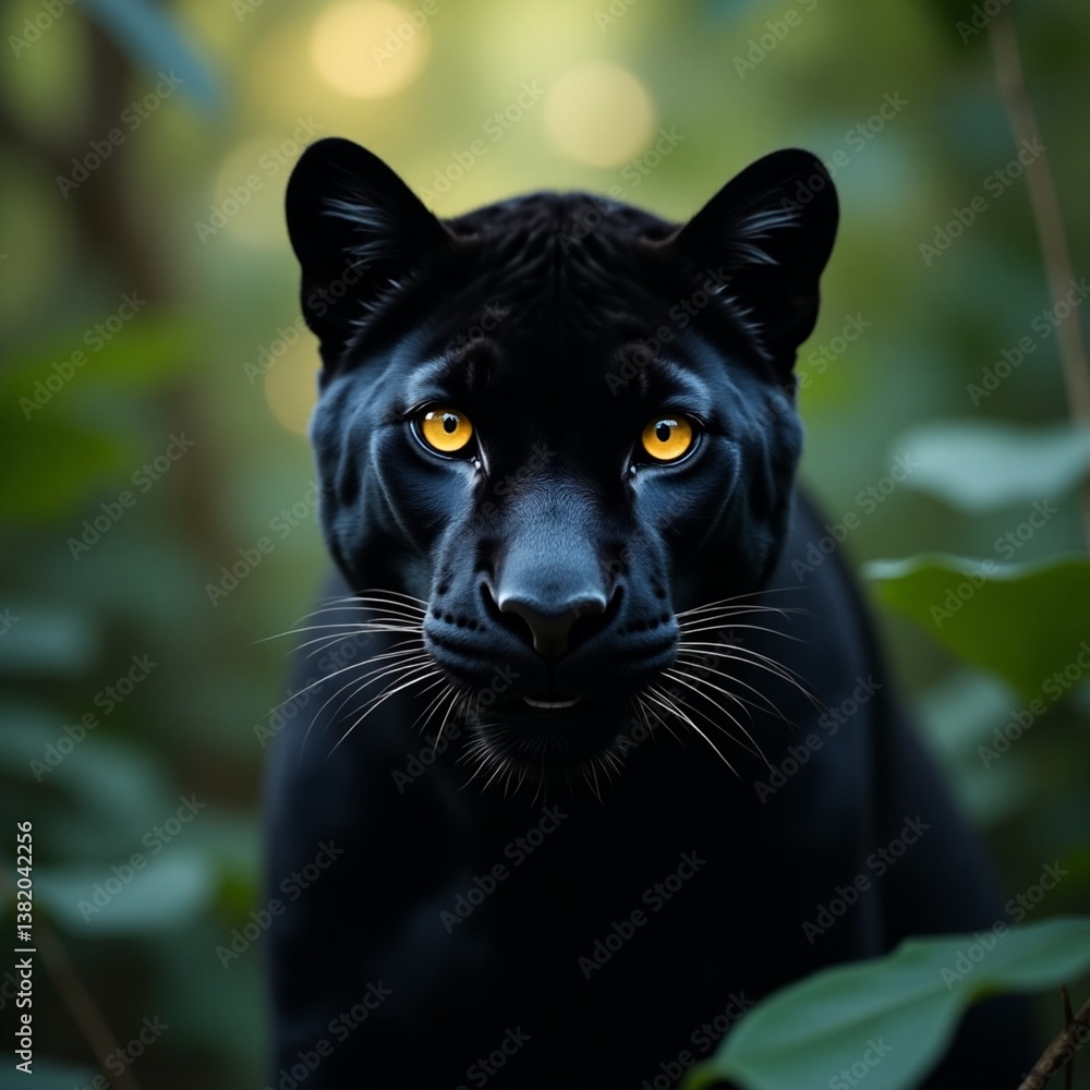portrait of a black panther looking nice portrait of a black panther looking nice
