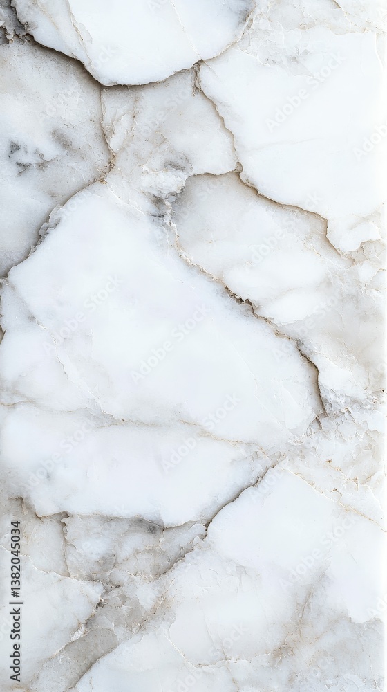 A close-up view of a polished marble surface featuring white and grey veining, showcasing its natural beauty and elegant patterns.