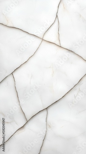 Obraz na płótnie A textured white surface with subtle cracks, showcasing an elegant and minimalist design suitable for backgrounds or decorative elements. w salonie